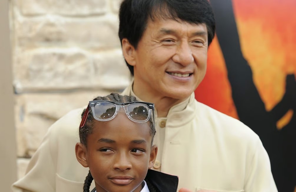 Will Smith's son, Jaden Smith and Jackie Chan