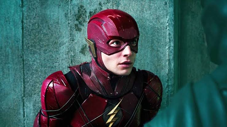 Ezra Miller As Barry in The Flash movie