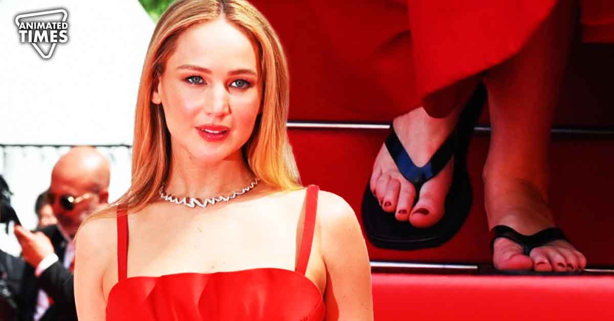 Why Did Jennifer Lawrence Decide to Rock a Flip Flop For Her Cannes Red Carpet Appearance?