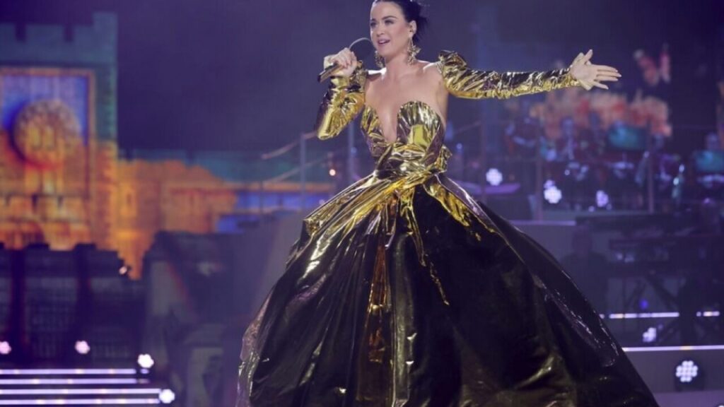 Katy Perry at king charles coronation concert