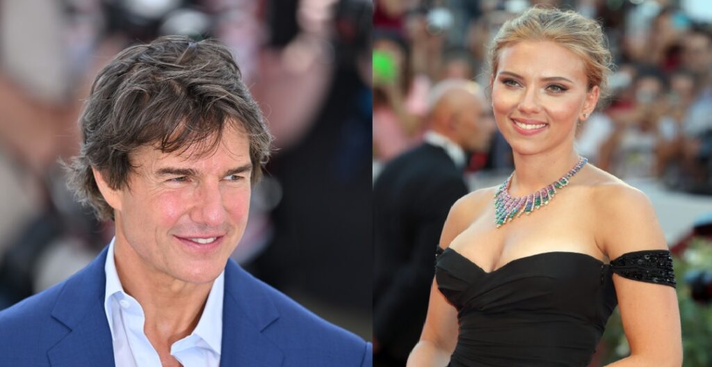 Scarlett Johansson and Tom Cruise