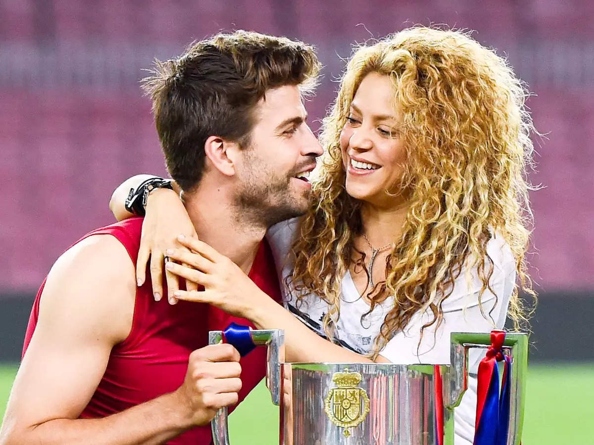 Shakira and her ex Gerard Pique