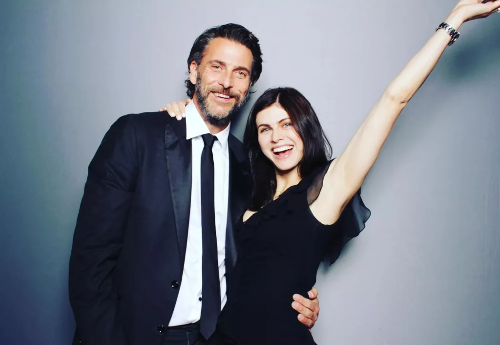 Andrew Form and Alexandra Daddario | Credits: Daddario's Instagram