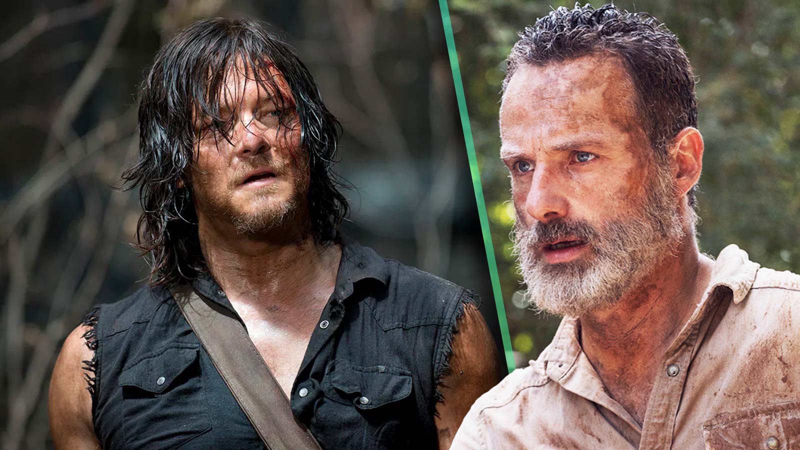 Andrew Lincoln, Norman Reedus In The Walking Dead