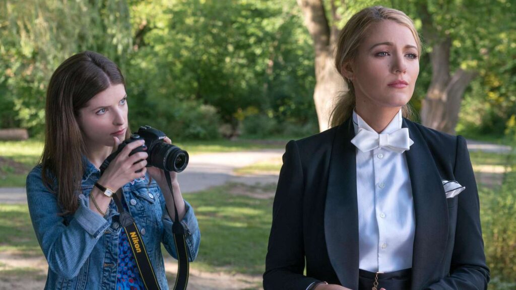 Anna Kendrick and Blake Lively in a still from A Simple Favor | Source: Lionsgate