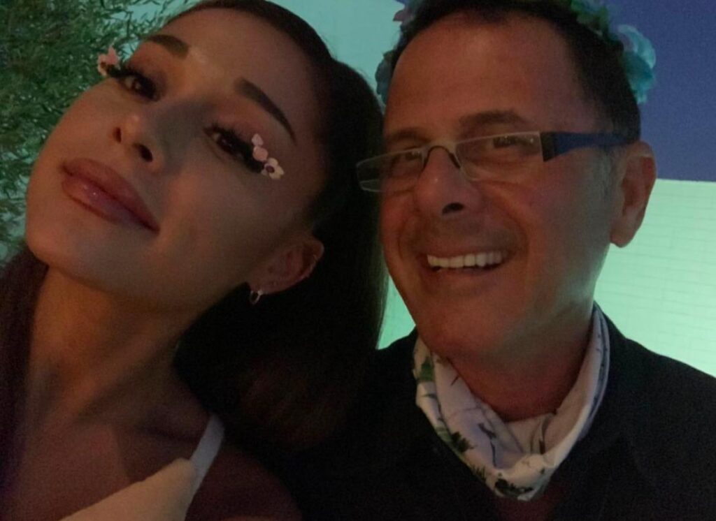 Ariana Grande and Edward Butera 