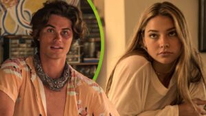 “I understand why his GF has issues”: BTS ‘Outer Banks’ Video of Chase Stokes Allegedly Calling Madelyn Cline “Baby” Has Fans Stirring up Drama