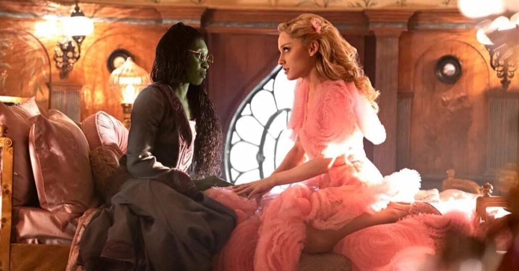 Cynthia Erivo and Ariana Grande in Wicked