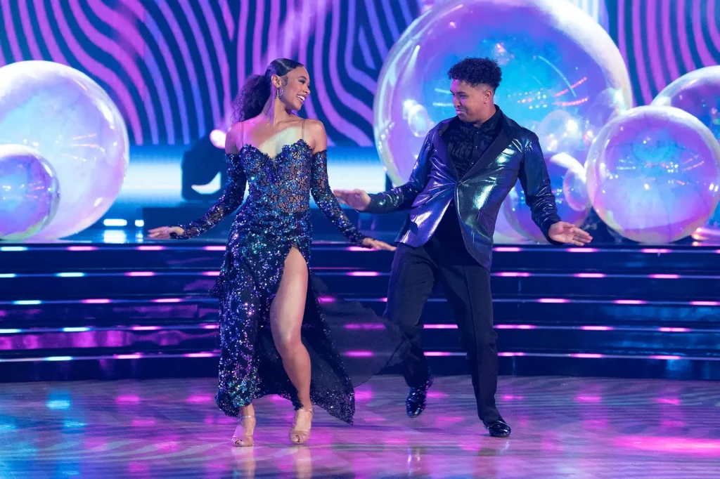 A still from Dancing with the Stars