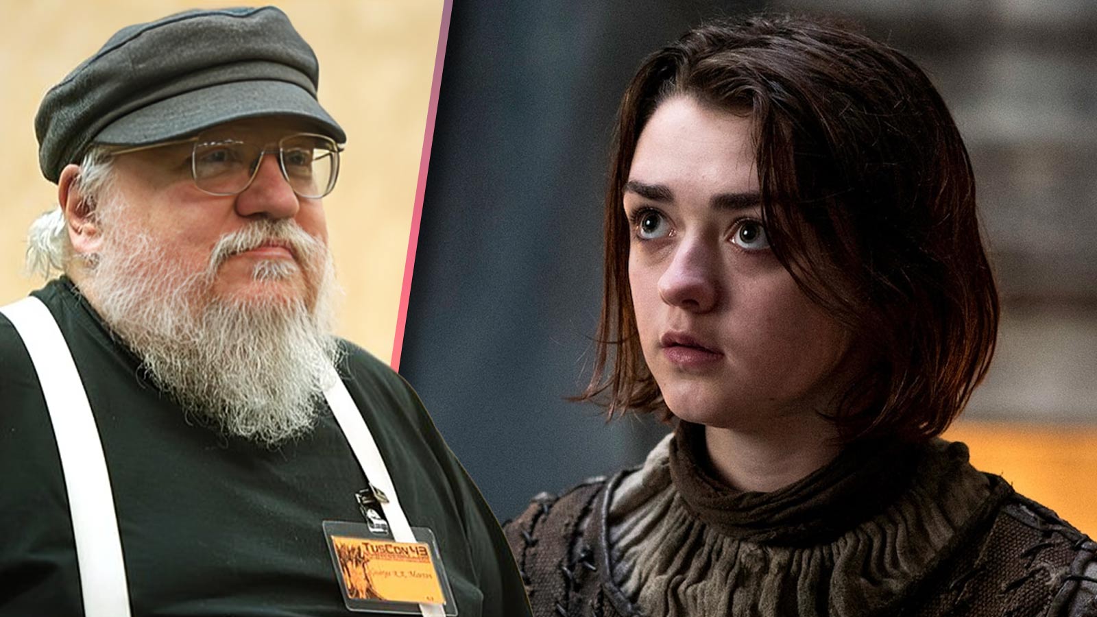 Maisie Williams in Game of Thrones, George R. R. Martin