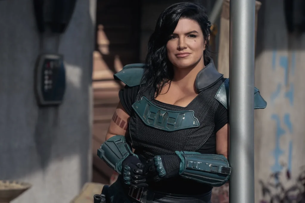 Gina Carano in The Mandalorian