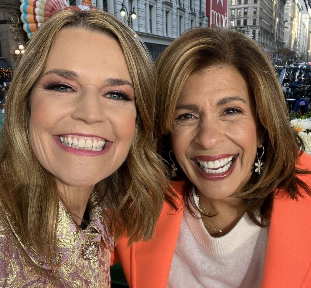 Savannah Guthrie and Hoda Kotb