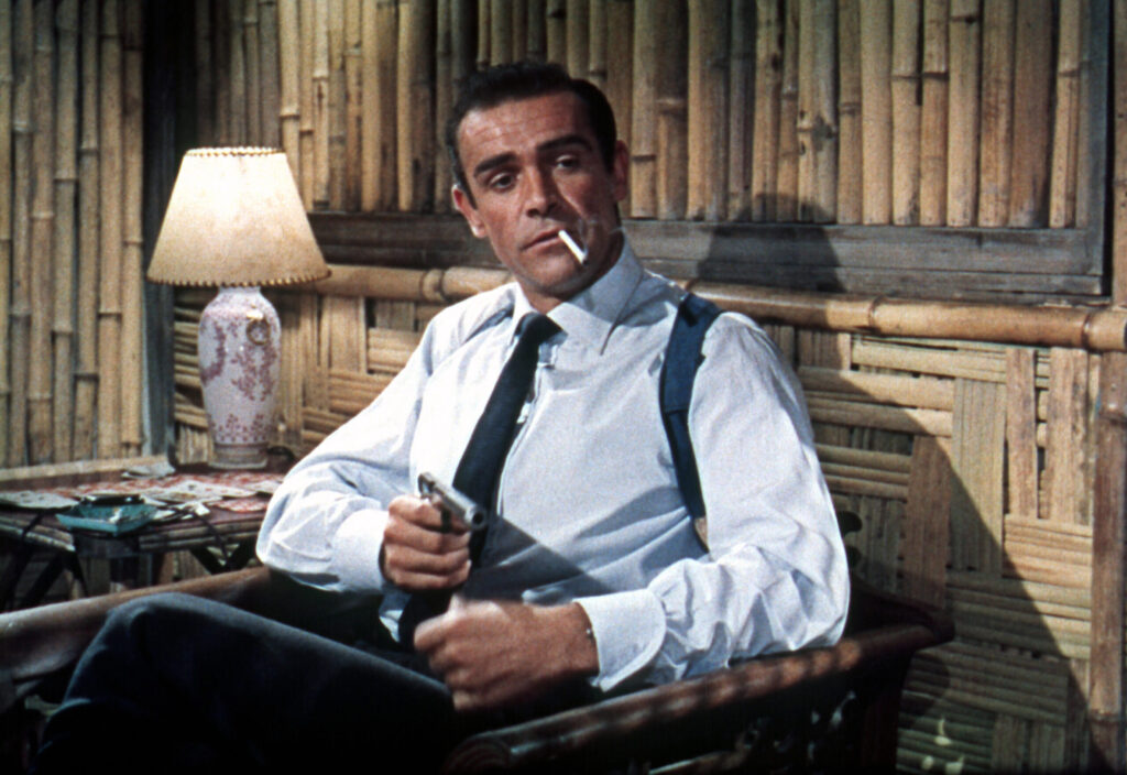 Sean Connery as James Bond in Dr. No