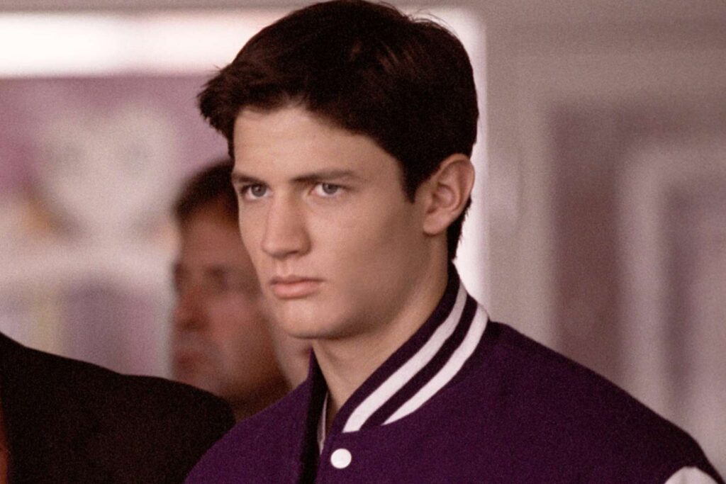 James Lafferty as Nathan Scott in One Tree Hill