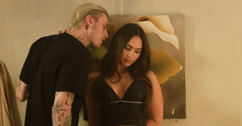 Machine Gun Kelly and Megan Fox in Midnight in the Switchgrass