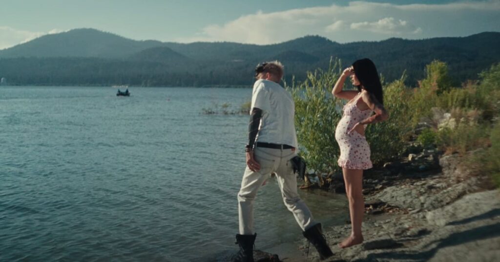 Machine Gun Kelly and Megan Fox in Lonely Road