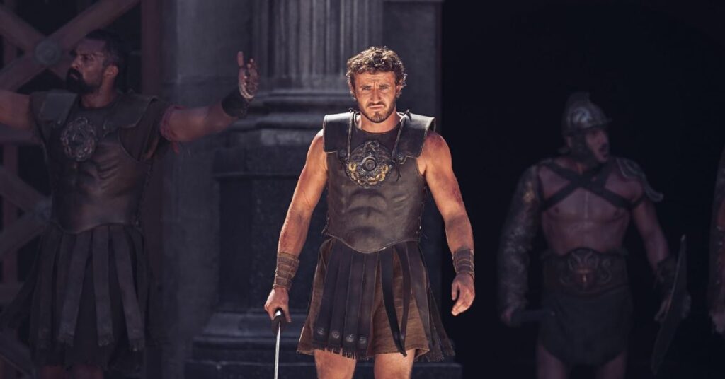 Paul Mescal in Gladiator 2