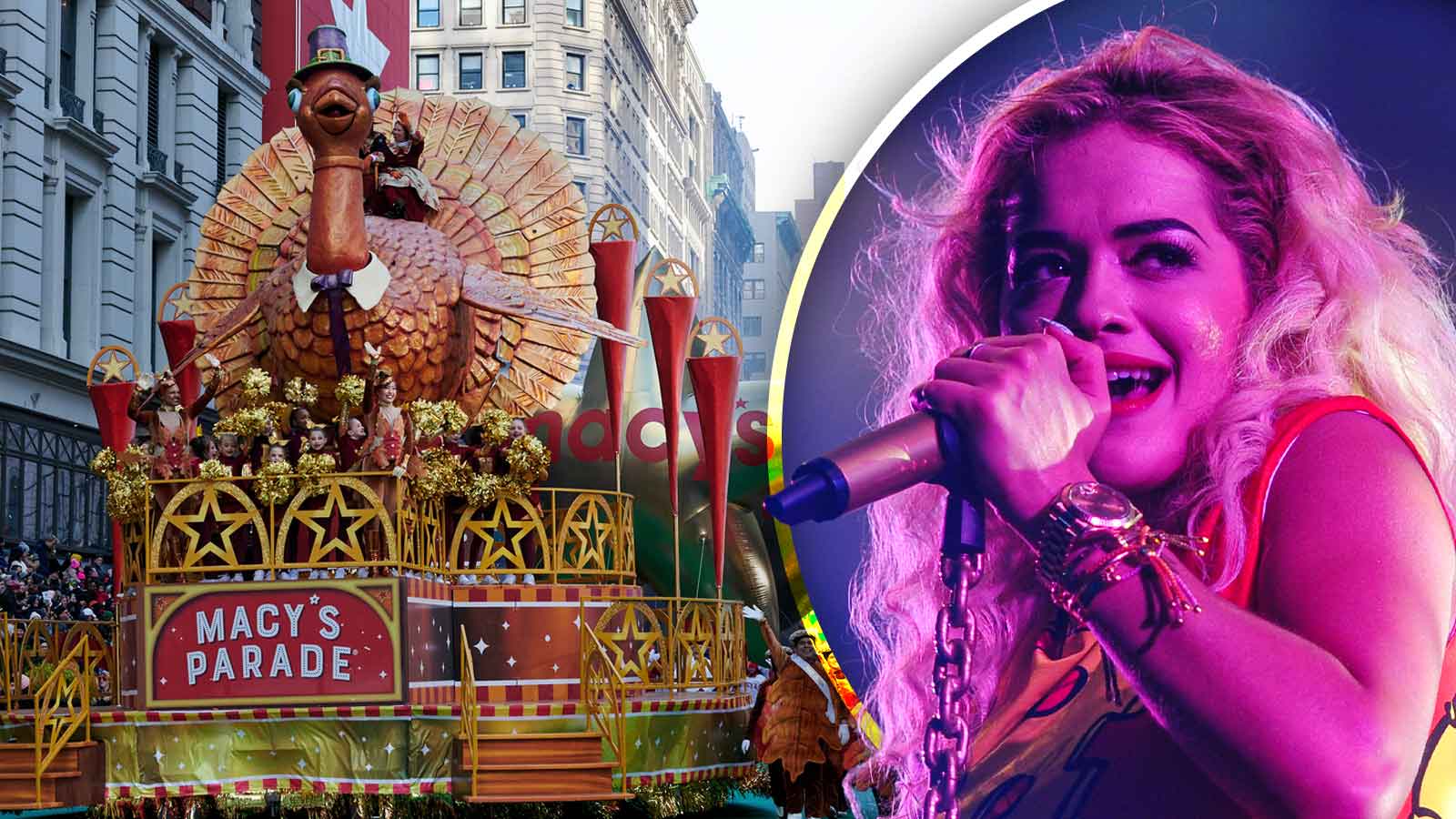 rita ora, macy thanksgiving day parade