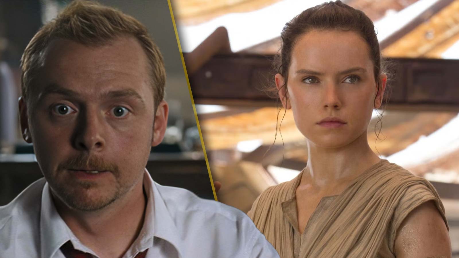 Simon Pegg, Daisy Ridley