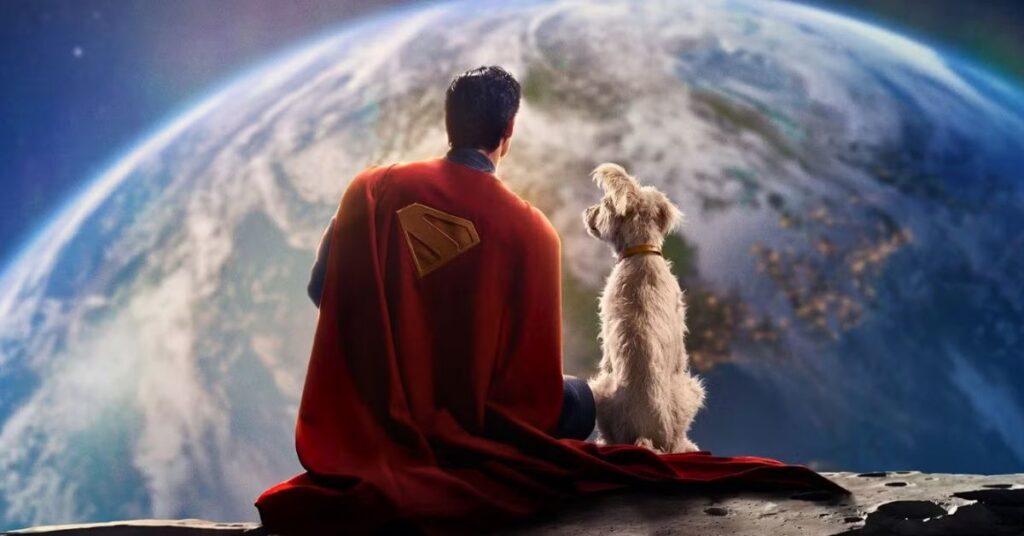 David Corenswet's Superman and Krypto