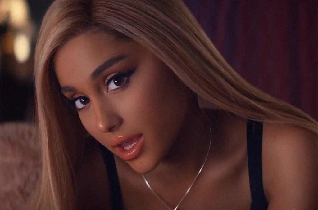 Ariana Grande in a still from Thank U, Next