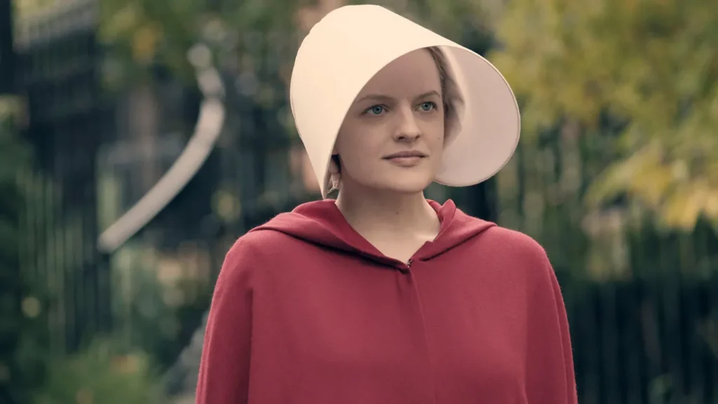 Elisabeth Moss as June Osborne in The Handmaid’s Tale