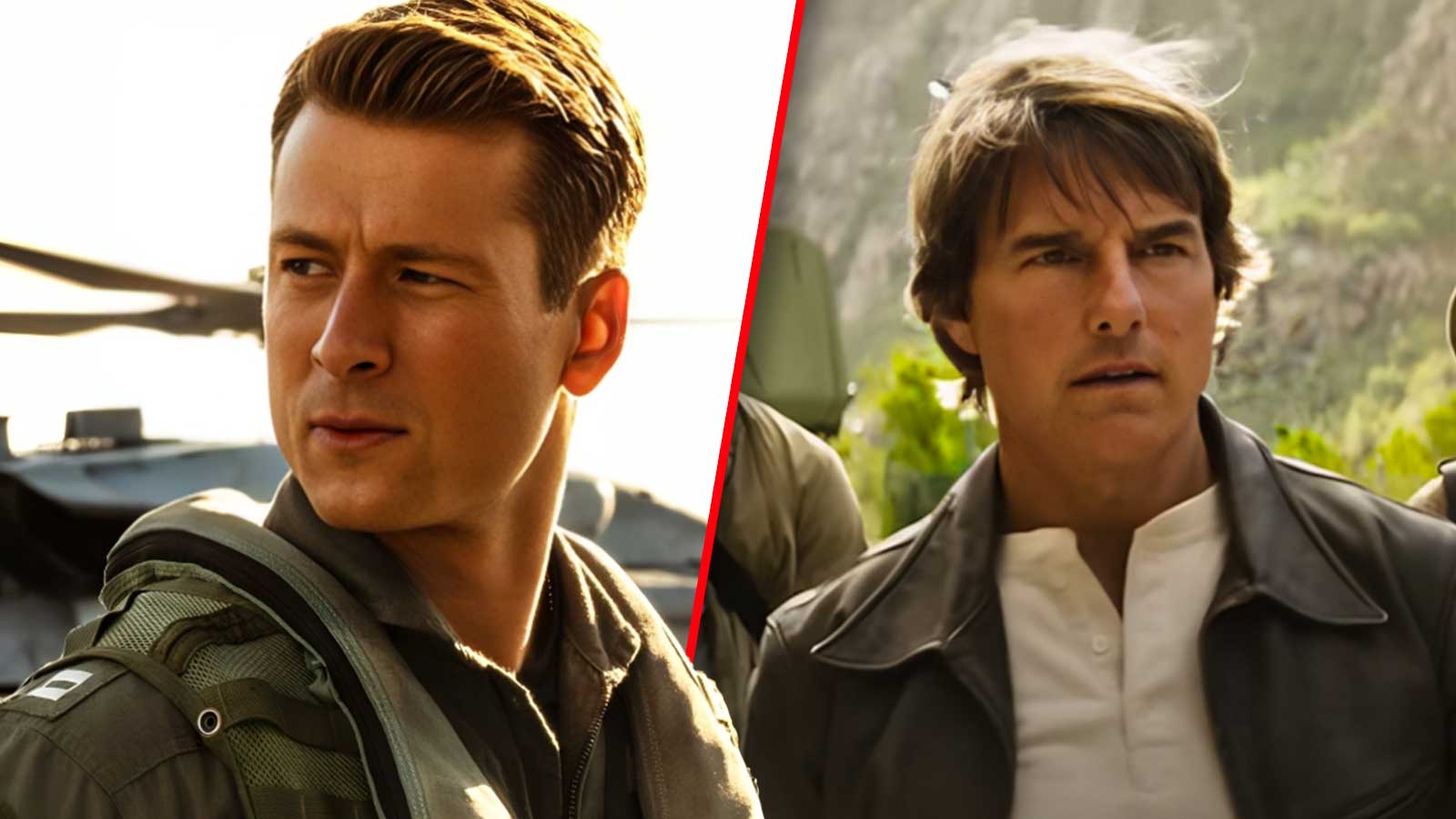 tom cruise-glen powell