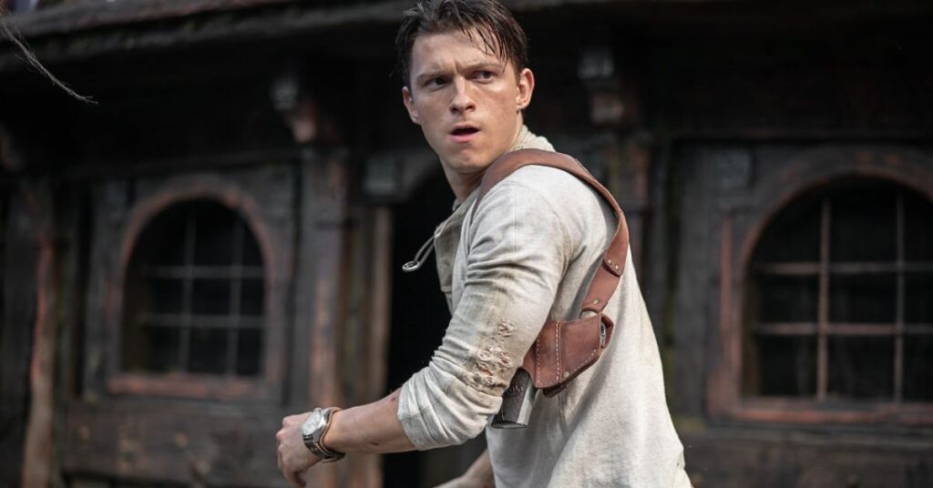 Tom Holland in Uncharted