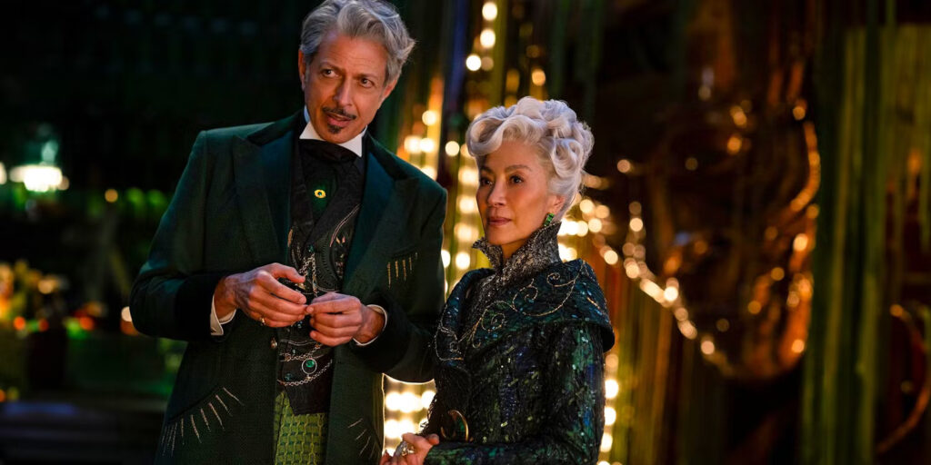 The Wonderful Wizard of Oz and Madame Morrible in Wicked