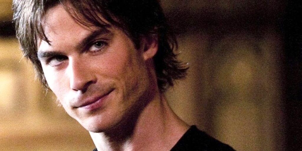 Ian Somerhalder as Damon Salvatore in The Vampire Diaries