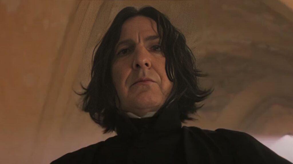 Alan Rickman in Harry Potter and the Sorcerer's Stone