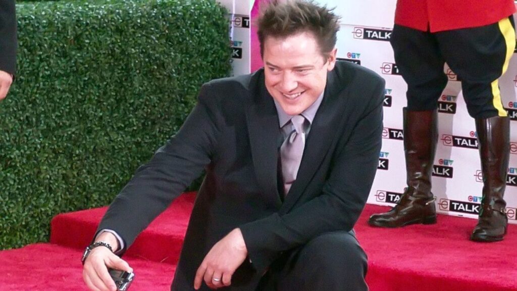 Brendan Fraser at Canada's Walk of Fame induction