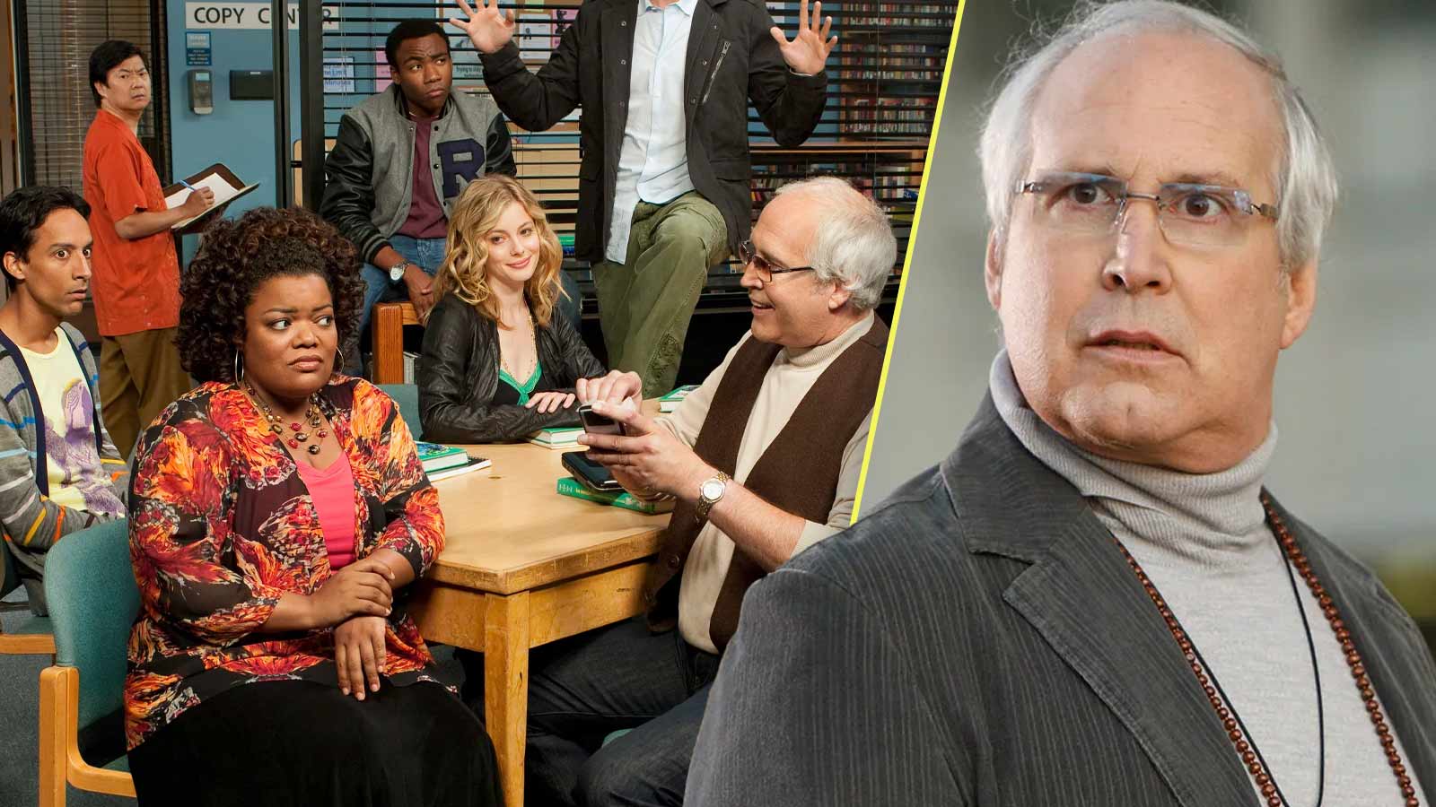 Chevy Chase in Community