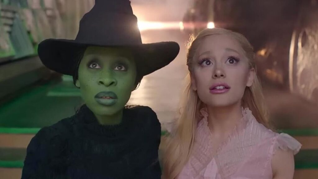 Cynthia Erivo and Ariana Grande in Wicked