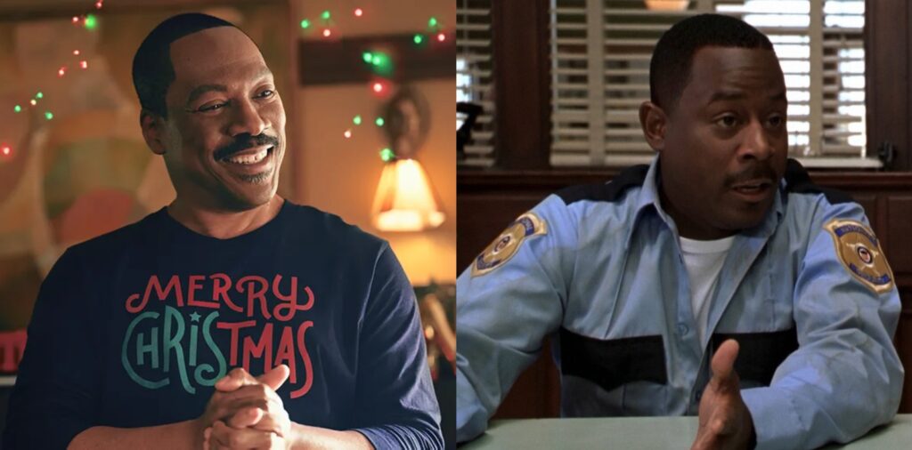 Eddie Murphy in Candy Cane Lane and Martin Lawrence in National Security