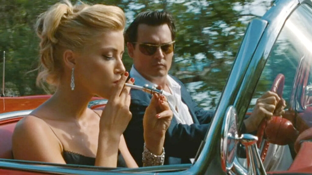 Amber Heard and Johnny Depp 