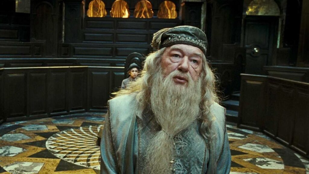 Michael Gambon in Harry Potter and the Order of the Phoenix