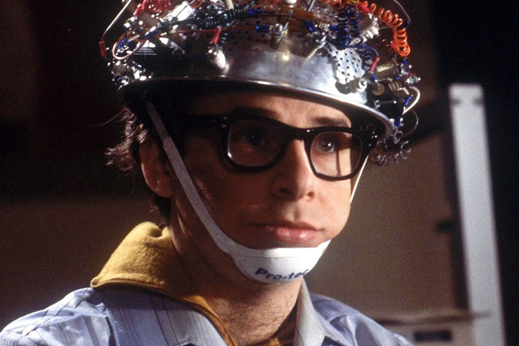 Hollywood actor Rick Moranis in Ghostbusters