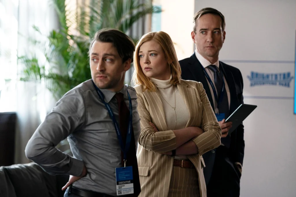 A still from Succession