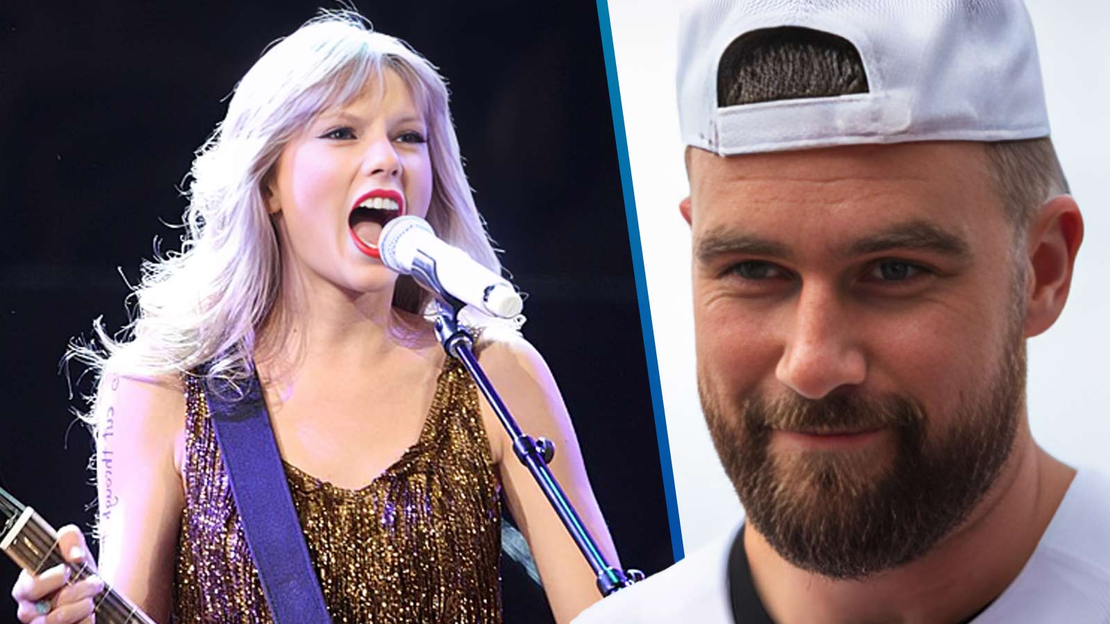 Taylor Swift and Travis Kelce