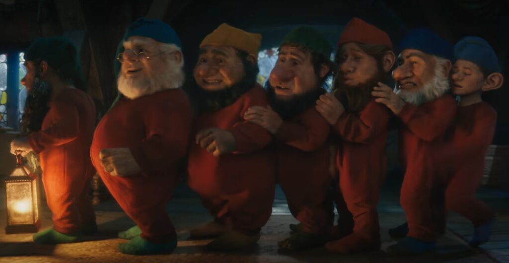 The Dwarfs in Snow White