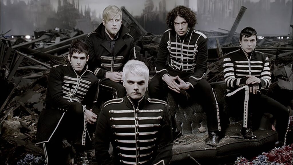 A still from My Chemical Romance's Welcome to the Black Parade